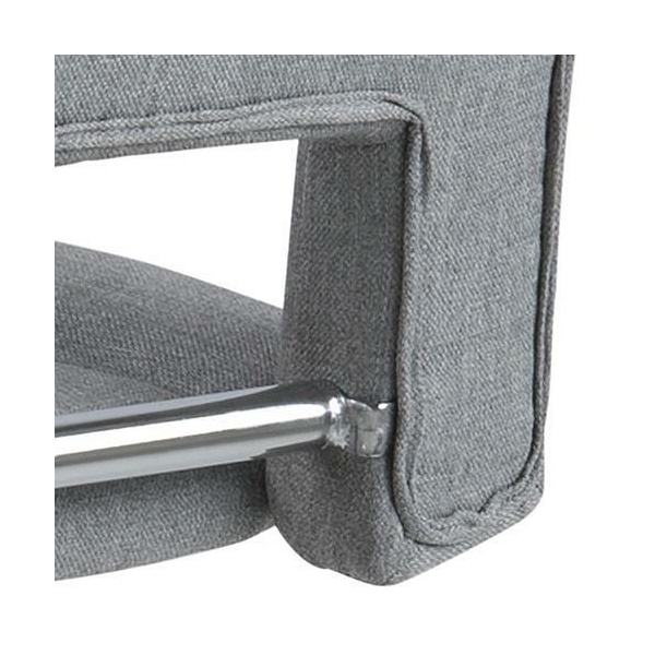 Hoker Sylvia szary/metal szczotkowany - ACTONA